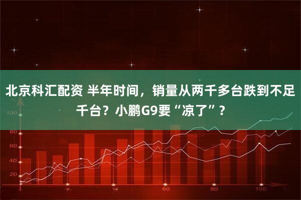 北京科汇配资 半年时间，销量从两千多台跌到不足千台？小鹏G9要“凉了”？